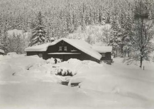 Osterzgebirge. Sägemühle im Pöbeltal