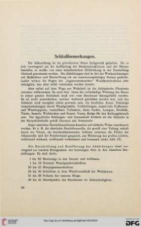 Schlußbemerkungen