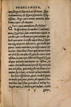 Aristotelis ac Philosophorum Medicorumque Problemata