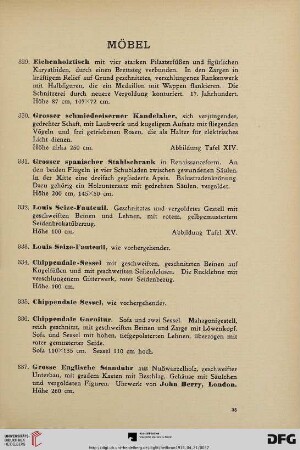 Möbel (Nr. 329-359)
