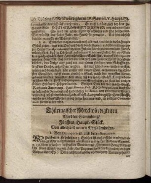 Fünfftes Haupt-Stück.