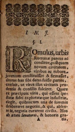 Diss. hist. pol. de numero senatorum rom.