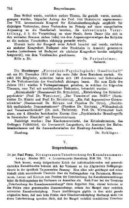 744-752, V. Besprechungen