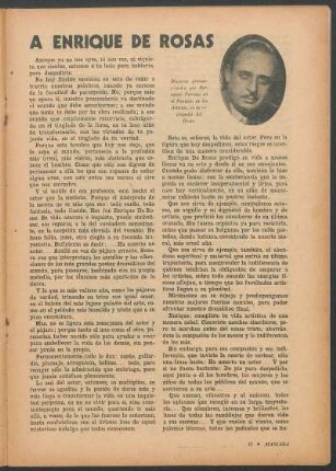 A Enrique de Rosas