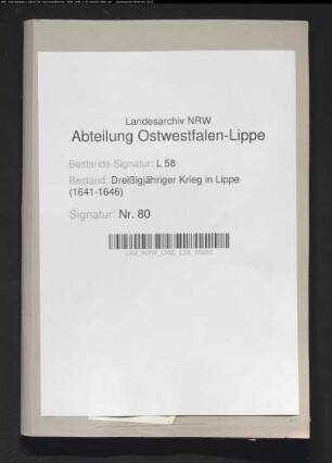 Schwedischer Anmarsch und Eroberung Lemgos unter Generalleutnant von Königsmark