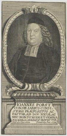 Bildnis des Ioannes Porst