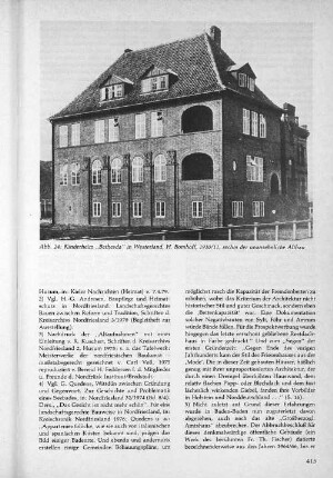 Abb. 24: Kinderheim "Bethesda" in Westerland, H. Bomhoff, 1910/11, rechts der unansehnliche Altbau