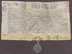Litterae executoriales apostolicae des Emmerich Joseph Wambolt von Umstadt.