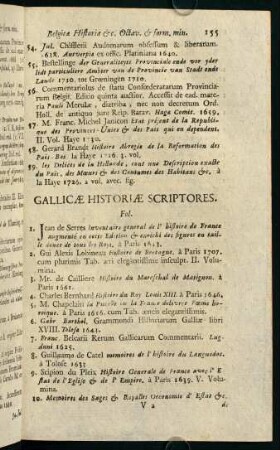 155-173, Gallicae Historiae Scriptores.