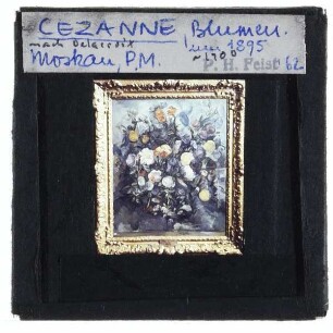 Cézanne, Blumen nach Delacroix
