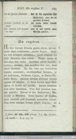 De regibus