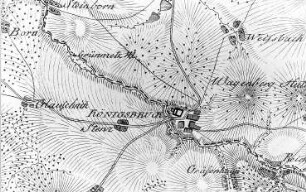 Königsbrück. Situationskarten von den Kriegsschauplätzen des 7jährigen Krieges, Bl. 3 Senftenberg-Hoyerswerda, 1805 (Sign.: VIII 57)