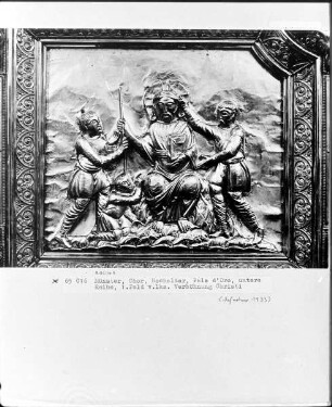 Der Hochaltar des Aachener Münsters — Pala d'Oro Ottos III. — Verhöhnung Christi