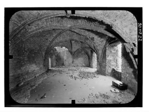 Brandenburg an der Havel. Dominikanerkloster St. Pauli (Ruine). Innenansicht