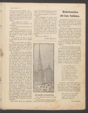 Salutación de las faldas.