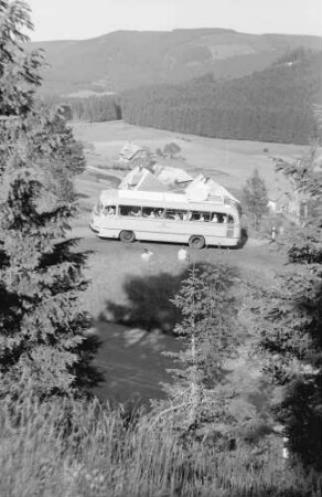 Äule: Postbus auf der Serpentine