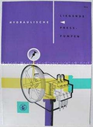 Werbe-Schrift des VEB Schwermaschinenbau "Ernst Thälmann" Magdeburg für Pumpen