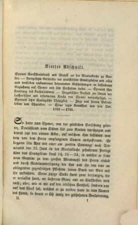 Philipp Jakob Spener und seine Zeit : Eine kirchenhistorische Darstellung. 2