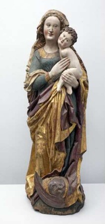 Ehemaliges Oberauroffer Hochaltarretabel — Mondsichelmadonna