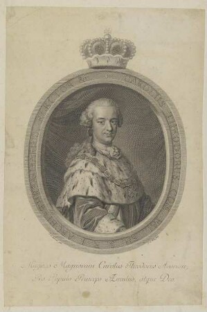 Bildnis des Carolus Theodorus, Kurfürst von Bayern