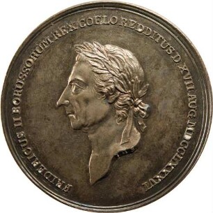 König Friedrich II. - Tod
