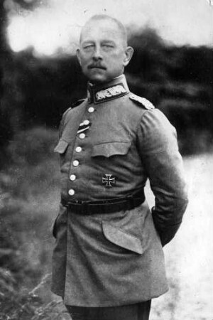 Soldat mit Eisernem Kreuz 1. Klasse