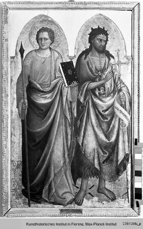 Die Heiligen Thomas und Johannes der Täufer
