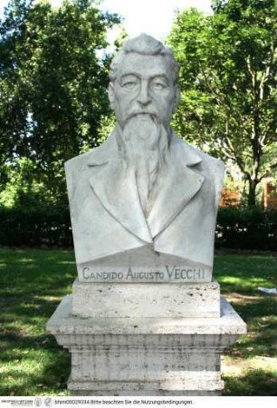 Büste des Candido Augusto Vecchi