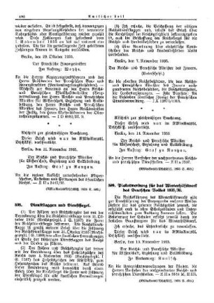 Plakatwerbung für das Winterhilfswerk des Deutschen Volkes 1935/36 : [Allgemeine Verwaltungssachen] ; [Amtliche Erlasse] ; [Amtlicher Teil]