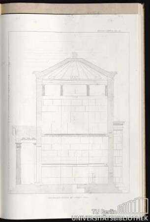 Liefg. II. Pl. VI. Thurm der Winde zu Athen.