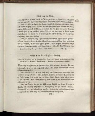 Acht und dreißigster Brief