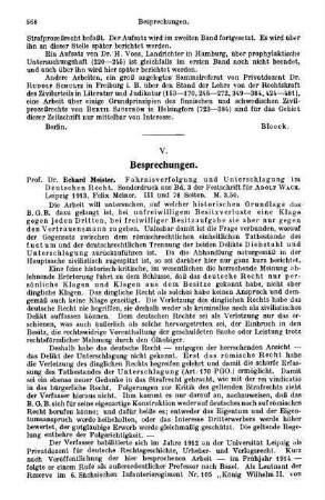 568-576, V. Besprechungen
