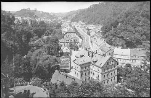 Tharandt. Blick von der Ruine