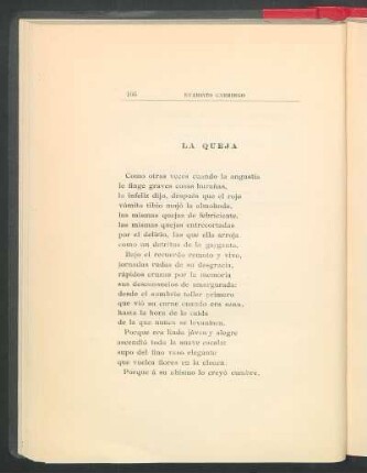 La queja