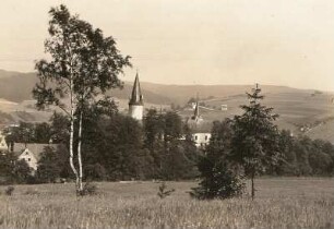 Schloß Purschenstein : Schloß Purschenstein, Ansicht von Westen