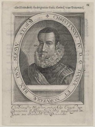 Bildnis des Christianvs IV., Dania et Norvegia Rex