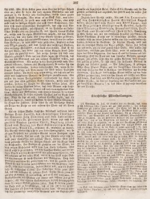 387-388 Kirchliche Mittheilungen