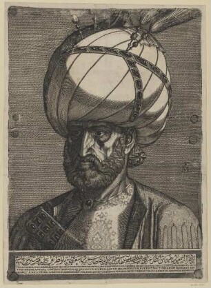 Bildnis des Ismael, persischer Gesandter am Hof von Suleiman II.