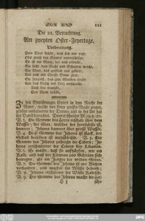 Die 22. Betrachtung. Am zweyten Oster-Feyertage.