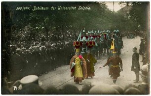 500 jähr. Jubiläum der Universität zu Leipzig [500 jähr. Jubiläum der Universität zu Leipzig]