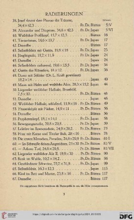 Radierungen (Nr.38-185)