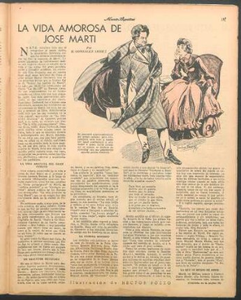 La vida amorosa de José Marti