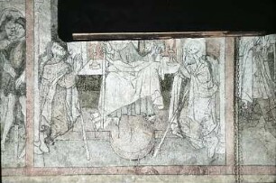 Legende des heiligen Jakobus und der Pilgerfamilie