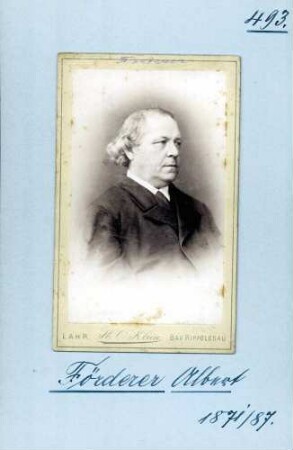 Förderer, Albert, Zentrum