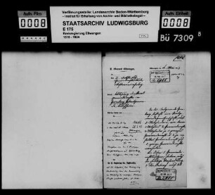 Allmanden u. Realgemeinderechte zu Gromberg, Gde. Lauchheim