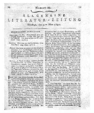 Windisch-Grätz, J. N.: Objections aux societés secretes. London 1788