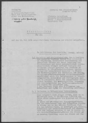 Schopfloch (Lenningen): Pfarrbericht 1934