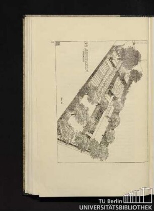 Abb. 24. Zwei Arbeiter Gärten. Vogelschau.