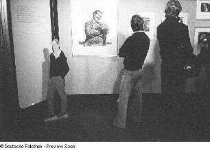 Dresden. Fotoausstellung. Raumaufnahme (Teilansicht)