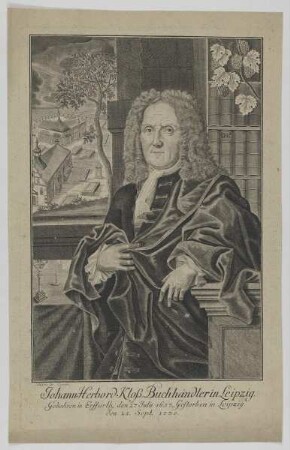 Bildnis des Johann Herbord Kloß